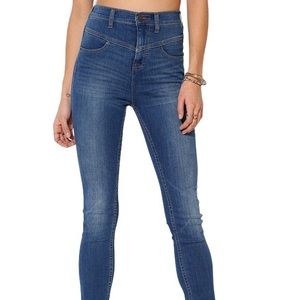 BDG Urban Outfitters High Rise Seam Jean Ankle 27 Waist 29 Length